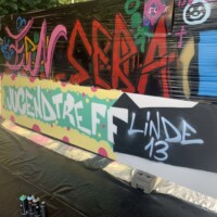 Außenschilder des Jugendtreff LINDE 13 in neuem Style!